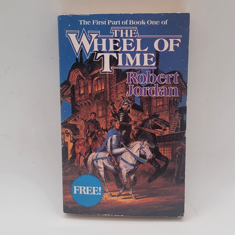 Robert Jordan The Eye of the World Part 1 Paperback 1st Printing 1994‎ Good